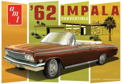 AMT 1962 Chevy Impala Convertible 1/25