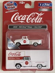 HO Scale Coca-Cola 1955 Chevy Pickup 30559 Spara 1:87 Scale/ HO Scale