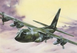 C-130 HERCULES E/H MED SVENSKA DEKALER SKALA 1:72