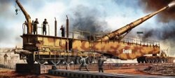 RAILROAD GUN 280MM K5(E) LEOPOLD SKALA 1/35