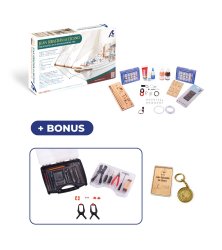 Deluxe-set Juan Sebastián de Elcano — modell 1:140