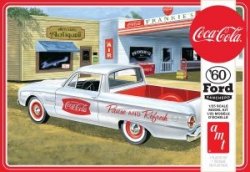 1960 FORD RANCHERO W/COKE CHEST (COCA-COLA). SKALA 1/25