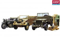 LIGHT VEHICLES OF ALLIED AND AXIS SKALA 1:72