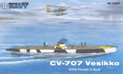 1/72 CV 707 Vesikko ‘WWII Finnish U-Boat’ 1/72