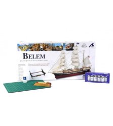 Gift Pack with Ship Model, Paints and Tools: Training Ship Belem