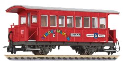 H0e Passenger car Bi of the Zillertalbahn, epoch VI