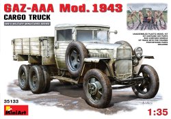 GAZ-AAA Mod. 1943. CARGO TRUCK 1/35