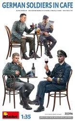 Tyske soldater på kaffebar 1/35