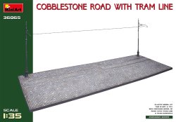 MiniArt COBBLESTONE ROAD WITH TRAM LINE 1/35