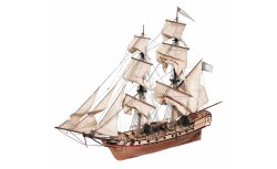 CORSAIR TRÄBYGGSATS I SKALA 1/80