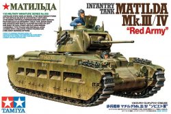 TANK MATILDA Mk.III/V "RED ARMY" MED 2 FIGURER