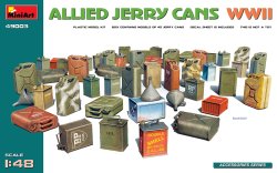 MiniArt ALLIED JERRY CANS WW2 1/48