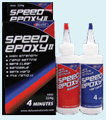 Deluxe Materials, AD65, SPEED EPOXY II, 4-min, Flaska 224g