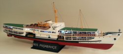 1/87 M/S Pasabahçe Bosphorus Passenger Ship incl. LED light - 86 cm