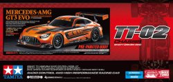 TAMIYA 1/10 R/C Mercedes-AMG GT3 EVO (Painted Body) TT02