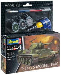REVELL Model Set T-34/76 Modell 1940, 1:76