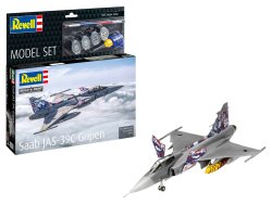 GÅVOSET REVELL Saab JAS-39C Gripen 1:72 med färg & lim.