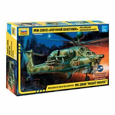 RUSSIAN ATTACK HELICOPTER MIL MI-28N NIGHT HAVOC. SKALA 1/72