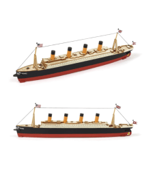 Easy Kit Titanic Träfartygsmodell, skala 1:1000