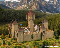 49910 H0 Slott från medeltiden