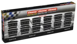Carrera Curve 4/15° 12pcs 1:32/1:24, analog