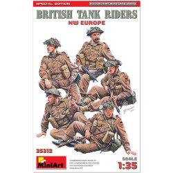 Britiske tank riders nordvesteuropa special edition 1/35
