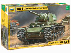 SOVIET HEAVY TANK KVB-1. SKALA 1/35