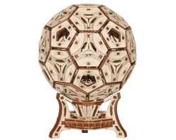 3D Wooden Puzzle – Football Cup Multifunctional Organizer