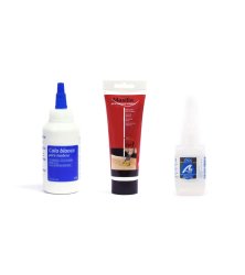 Lim- och spackelpaket för mindre trä båtar