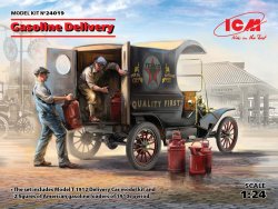 1/24 Gasoline Delivery, Model T 1912 Delivery Car with American Gasoline Loaders