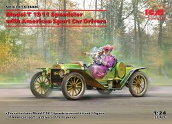 1/24 Model T 1913 Speedster with American Sport Car Drivers