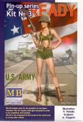 1/24 Pin-up series, Kit No. 3. Alice