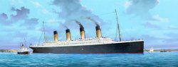 RMS TITANIC SKALA 1:200 MED LEDBELYSNING