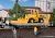H0 ROBEL trailer 55.54 with construction equipment