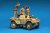 DINGO Mk.1b BRITISH SCOUT CAR med mandskab 1/35