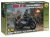 GERMAN MOTORCYCLE R-12 WITH SIDECAR AND CREW. SKALA 1/35