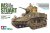 1943 US LIGHT TANK M3 STUART, LATE PROD. MED 1 FIGUR. SKALA 1/35
