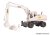 11266 H0 SERSA ATLAS mobil grävmaskin 1604