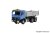 8010 H0 MB ACTROS 3-axle dump truck with rotating flashing lights, basic, functional model
