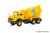 8017 H0 MB round bonnet 3-axle concrete mixer truck, basic, functional model