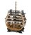 New Cross-Section of HMS Victory. 1:72 Wooden Model Ship Kit