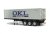 TAMIYA 1/14 R/C 40-Foot Container 3-Axle Semi-Trailer