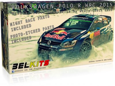 VOLKSWAGEN POLO R WRC 2015 SKALA 1:24