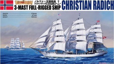 Zoom bild av CHRISTIAN RADICH FULL-RIGGER. SKALA 1/350