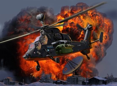 Zoom bild av REVELL James Bond Eurocopter Tiger 1:72 gift set