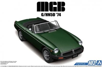 Zoom bild av 1974 MGB G/HN5D MK-3. SKALA 1/24