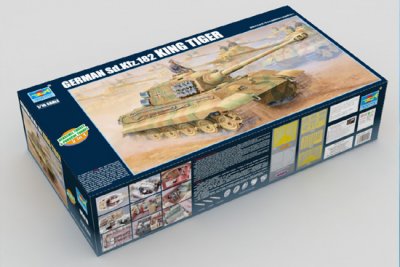 Zoom bild av German Kingtiger 2 in 1(Henschel Turret & Porsche Turret)