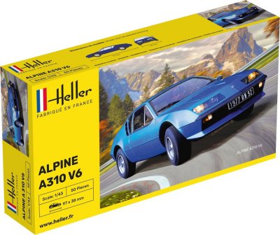 Zoom bild av ALPINE A310. SKALA 1/43