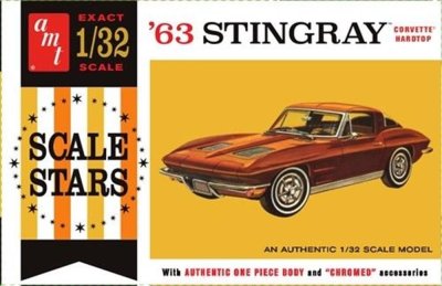 Zoom bild av 1/32 1963 Chevy Corvette