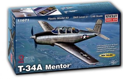 Zoom bild av BEECHCRAFT T-34 A7B MENTOR. SKALA 1/48